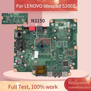 00XG049 LENOVO Ideapad S200Z N3150 Dizüstü Anakart IBSWSC LA-C671P SR2A8 DDR3 Laptop Anakart