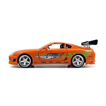 1: 24 Brian & 1995 Toyota Supra oyuncaklar boys için model araba Metal Araba Diecast