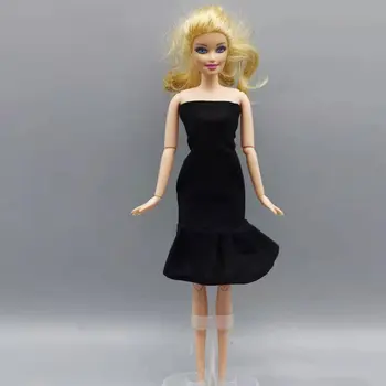 1/6 BJD Giysileri Moda Şerit Kapalı tek omuzlu elbise İçin barbie oyuncak bebek Giysileri Prenses Kıyafeti Vestidoes 11.5 