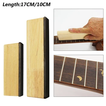 1 adet 10cm/17cm Gitar Fret Tesviye Zımpara Dosyaları Luthier Aracı Gitar Bas Ukulele Banjo Mandolin