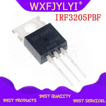 10 ADET IRF3205PBF TO220 IRF3205 TO-220 HEXFET Güç MOSFET yeni ve orijinal IC