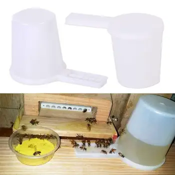 2 Adet Taşınabilir Su Besleyici Arıcılık Giriş Plastik Tiryakisi Arı Su Besleyici Şişeleri Seti Kurdeşen Aracı Arıcılık Ekipmanları