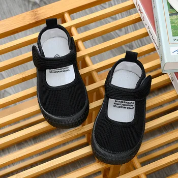 2022 Yeni Kapalı beyaz ayakkabı Erkek Siyah Kız Kare Ağız Çift Hava örgü Ayakkabı Nefes Öğrenciler Ayakkabı Sıcak Moda Rahat Daireler