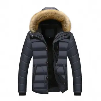2022 Yeni Stil kışlık ceketler erkek Mont Erkek Parkas Casual Kalın Dış Giyim Kapşonlu Polar Ceketler Sıcak Paltolar Erkek Giyim