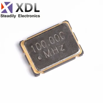 5 ADET 5 * 7mm 7050 4 pins SMD Osilatör 100 MHz 100 M 100.000 mhz Aktif Kristal Osilatör