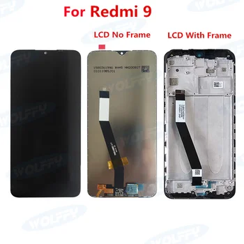 6.53 inç Ekran Xiaomi Redmi İçin 9 LCD M2004J19G M2004J19C Ekran dokunmatik sayısallaştırıcı tertibatı Telefon Parçaları Değiştirin Toptan Fiyat