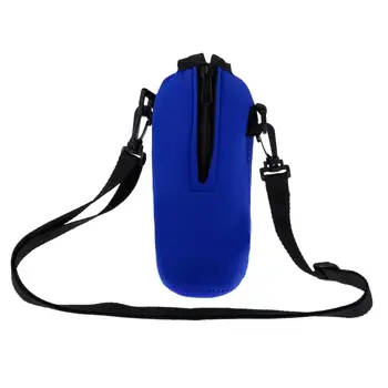 750ml Ayarlanabilir Spor Su şişe çantası su ısıtıcısı kılıf tutucu Seyahat Kamp Açık Malzemeleri Su Geçirmez 3 Renk 8x19cm