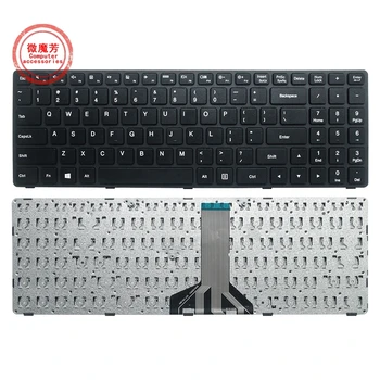 ABD Siyah Yeni Lenovo Ideapad 100-15 İçin 100-15IBY 100-15IBD 300-15 B50-10 B50 - 50 Laptop Klavye İngilizce