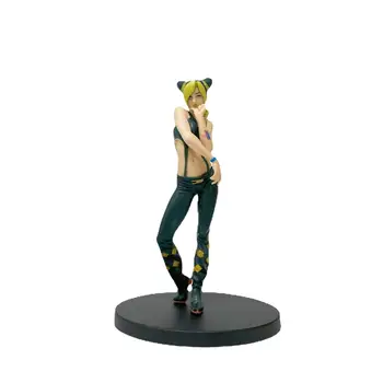 Anime jojo'nun Tuhaf Macera Figürü 17cm Ayakta Ver. Jolyne Cujoh Şekil Jojo PVC Action Figure Koleksiyon Model Oyuncaklar