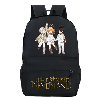 Anime Vaat Edilen Neverland Sırt Çantası Öğrencileri Okul Çantaları Erkek Kız Bookbag Gençler Seyahat Sırt Çantası Laptop Sırt Çantası Çocuklar Mochila