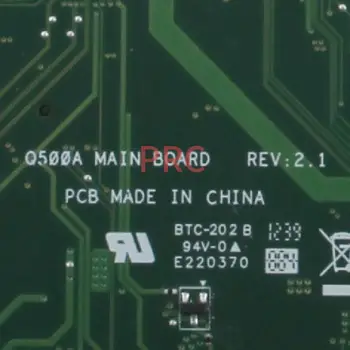 ASUS Q500A Dizüstü Anakart REV 2.1 SLJ8E DDR3 Laptop anakart