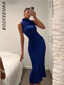 BOOFEENAA Kolsuz Dantelli uzun elbise Kraliyet Mavi Vestidos Seksi Doğum Günü Partisi Kulübü Kıyafetleri Tarih Gece Elbiseleri 2022 C92-CE21