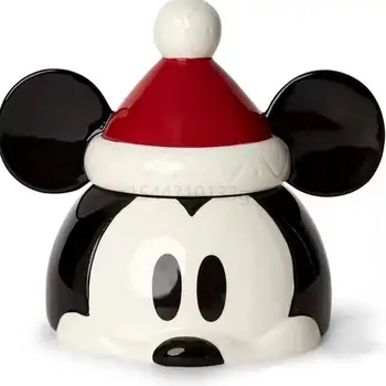 Disney Mickey Mouse Figürü Seramik Süs Oturma Odası Mickey Minnie Figürleri Yaratıcı Süs Ev Tv Dolabı Dekorasyon