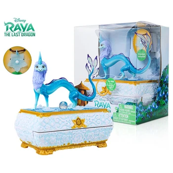 Disney RAYA ve Son Ejderha Raya Prenses Müzik Kutusu Anime Figürleri Müzik koleksiyonu Çocuk Oyuncakları Hediye