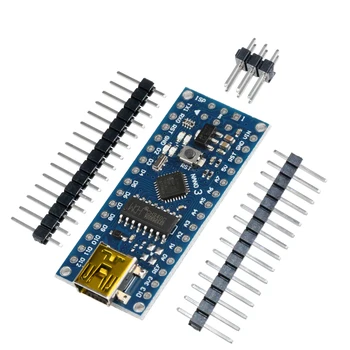Diymore Nano V3. 0 CH340 CH340C ATmega168 Mini Usb Kartı Mini Usb Arayüzü Mikrodenetleyici Modülü Arduino için Geliştirme Kurulu