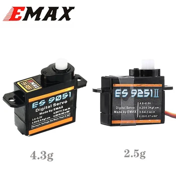 EMAX ES9051 ES9251 4.3 g / 2.5 g Dijital Servo Plastik Şanzıman 0.8 kg Tork 3D F3P Uçak Toptan Dropship