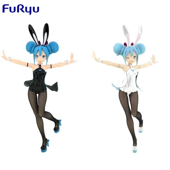 FuRyu Orijinal BiCute Tavşanlar VOCALOİD Şekil Hatsune Miku Tavşan Kız PVC Aksiyon şekilli kalıp Anime Koleksiyonu Oyuncak Çocuklar İçin Hediye