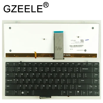 GZEELE arkadan aydınlatmalı Klavye İngilizce düzeni için DELL Studio XPS 1340 1640 1645 1647 1650 PP17S arkadan aydınlatmalı ABD klavye