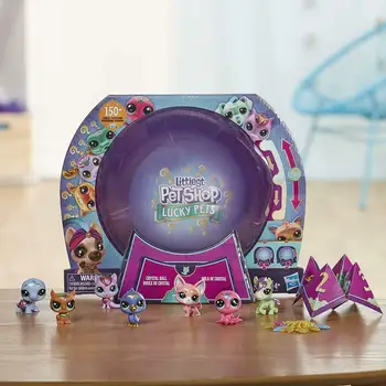 Hasbro Littlest Pet Shop LPS Şanslı Evcil Kör Kutu Gizem Kutuları Bebek Hediyeleri Oyuncak Modeli Anime Figürleri Sık Toplamak Süsler