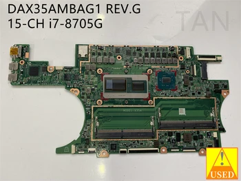 HP 15-CH için kullanılan Laptop Anakart L15574-601 DAX35AMBAG1 DSC VEGA-M 4 GB HM175 ı7-8705G WİN Tamamen test ve mükemmel çalışır