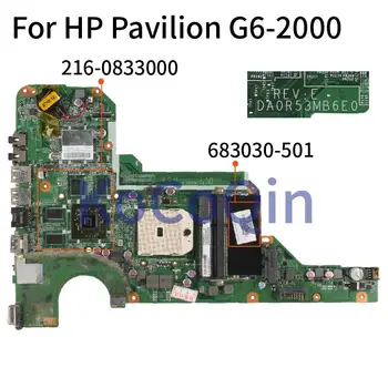 HP Pavilion G4 G6 G4-2000 G6-2000 G7 G7-2000 7670M Laptop Anakart 683030-501 DA0R53MB6E0 DA0R53MB6E1 Dizüstü Anakart