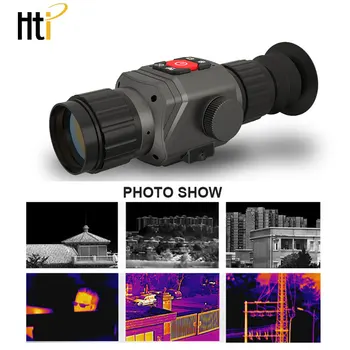 Htı termal kamera Avcılık için Kızılötesi Gece Görüş Hedefleyen Açık Ayarlanabilir Odak Netlik HT-C8 Termal Kamera Kızılötesi Lens