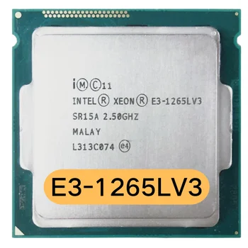 Intel Xeon E3-1265L v3 E3 1265Lv3 E3 1265L v3 2.5 GHz Dört Çekirdekli Sekiz Çekirdekli 45W CPU işlemci LGA 1150