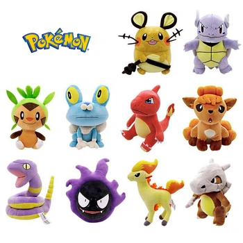 Kawaii Pokemon peluş oyuncaklar TAKARA TOMY Pokemon Bebekler PP Pamuk 29cm Yükseklik Pokemon peluş oyuncaklar Çocuklar için noel hediyeleri