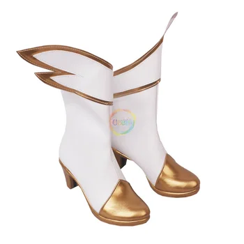 LOL Yıldız Guardian Seraphine Ayakkabı Cosplay Kadın Çizmeler