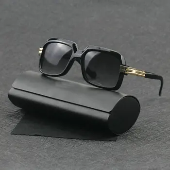 Lüks Klasik Polarize Güneş Gözlüğü Erkekler Uv400 Güneş Gözlüğü Yüksek Kaliteli güneş gözlüğü Retro Hip-Hop Erkekler Sürüş Gözlük Açık