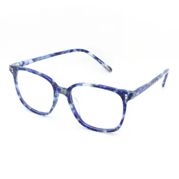 Marka Vintage Yeni Geldi Optik Gözlük Çerçevesi Kadın Erkek Moda Miyopi Reçete Gözlük Büyük Yüz Gözlük OV 5374