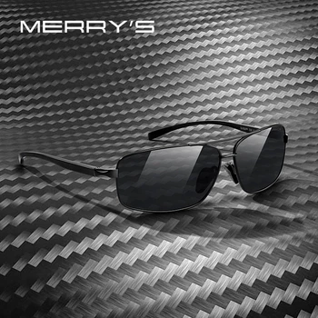 MERRYS tasarım Erkekler Polarize Güneş Gözlüğü Sürüş UV400 Koruma S8398