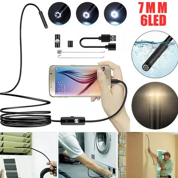 Mobil Endoskop Kamera Kameralar Kanalizasyon Usb Endoskop Endoskop Endscope Smartphone Android Boroskop Cep X2p5