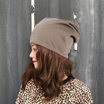 Moda Hip Hop Bere Bayanlar Kap Kadın Erkek Sonbahar Kış Sıcak Şapka Düz Renk Streetwear Skullies Beanies Caps