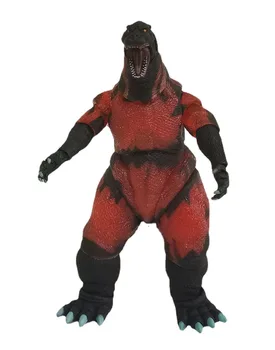 NECA 1995 Film Versiyonu Kırmızı Yangın Godzilla Yanan Belden PVC Action Figure Çocuk Hediye 18 cm