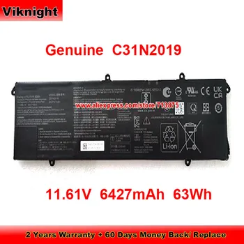 Orijinal C31N2019 Pil 3ICP6 / 70 / 81 Asus VivoBook Pro 14X OLED M7400 M3500QC-L1081T M3500QC-L1142T 11.61 V 6427mAh 63Wh