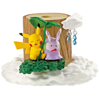 Orijinal YENIDEN Ment EX CASHAPON Serisi Pokémon Gökyüzü Ağacı 7 Anime Periferik Oyuncaklar noel hediyesi Süsler Koleksiyon Modeli