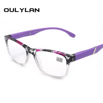 Oulylan Hipermetrop okuma gözlüğü Erkekler Kadınlar Klasik Reçine Lens presbiyopik okuma gözlüğü +1.5 +2.0 +2.5 +3.0 +3.5+4.0