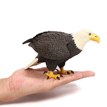 Simülasyon Figürler Minyatür Kuşlar Kartal Papağan türkiye Baykuş kuş oyuncak şekilli kalıp peri bahçe dekorasyon heykelcik Çocuk için Hediye