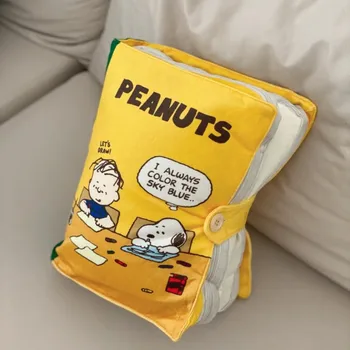 Snoopy Karikatür Baskılı Yaratıcı Çizgi roman Yastık Kanepe Bel Ofis şekerleme yastığı Araba Aksesuarları Ev Dekorasyon Hediyeler Erkek Kız