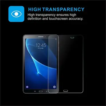 Temperli Cam Samsung Tab İçin Bir 9.7 inç T550 Ekran Koruyucu için Galaxy TabA 9.7 SM-T550 SM-T551 SM-T555 Tablet Cam Koruma