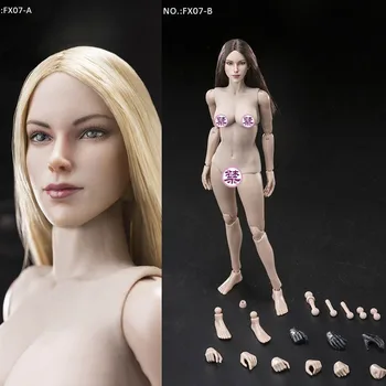Verycool Fx07A 1/6 Ölçekli Kadın Süpermodel Avrupa Ve Amerikan Başkanı Şekillendirici Yumuşak Brest Vücut Set Action Figure Doll Oyuncaklar