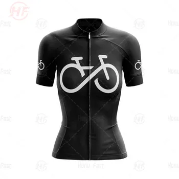Yaz Kadın bisikletçi giysisi MTB Bisiklet Giyim Dağ Bisikleti Bisiklet Giyim Kısa Kollu Hızlı Kuru Nefes Jersey