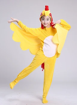 Yeni promosyon çocuk büyük horoz kostümleri ve çılgın tavuk dans altında yetişkin karikatür kostümleri