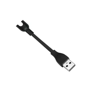 Şarj kablosu Akıllı Bant için M3 akıllı bilezik Aksesuarları Siyah USB Adaptörü Şarj Hattı akıllı saat